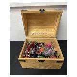 Wood cheat full of lighters  10ï¿½x9ï¿½x8ï¿½