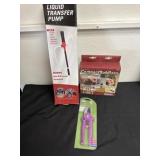 Transfer pump compact sub base and pruner