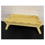 Wood lap table