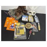 Belt face mask and compression glove scarfs and