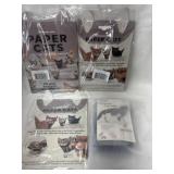Three packs of paper, cats foldable, and one