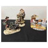 Rachel and Jonathan bear figurines with 2