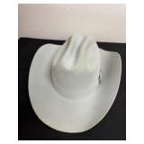 Twinstone cowboy hat featuring a burgundy satin