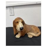 11ï¿½ vintage 1983 Homco Basset Hound Figurine,