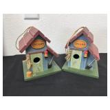 6ï¿½ wood bird houses