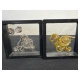 2 sun and moon jewelry sets