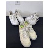 Three pairs of Nike 5 youth shoes