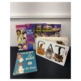 Group of books and coloring books