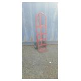 Red hand truck
