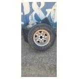 4 Firestone wilderness. P265/70R16 tires, rough