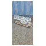 Mister heater sheet rock plaster covered Dirty