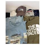 Group of clothes, size medium, extra large and