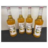 Four bottles of mango premium gourmet syrup 05-29
