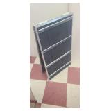 Double sided Magnetic strip display frame