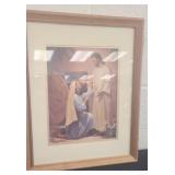 Framed religious art