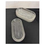 Asparagus glass trays