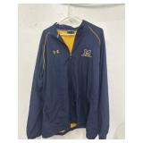Size XL Under-armor Michigan QB Club Windbreaker
