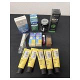 New supplements and cream and mask and wart