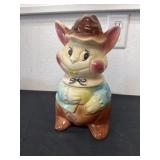 vintage 1950s American Bisque Mr. Rabbit ceramic