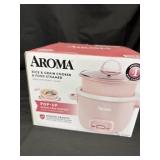 New aroma rice and grain cooker pink