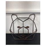 13ï¿½ Metal bear face cut out