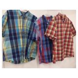 Two St John's Bay XXL and cremieux XXL shirts