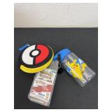 New Pokï¿½mon kids water bottle with CD case and