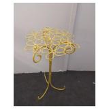 Yellow Flower Planter Or Side Stand 24in very