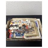 Box of loose collector cards, various years issue