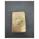 Vintage World War II match safe German case