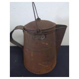 8 in antique coffee pot