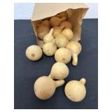 20 miniature gourds