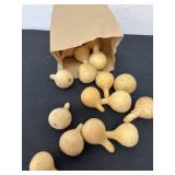 20 miniature gourds