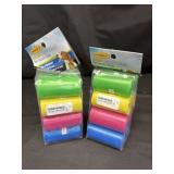 2 new packs of heavyweight pet waste bags