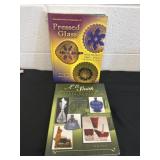 2 collector glass books