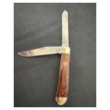 New eagle edge 4.25ï¿½  trapper natural wood pocket