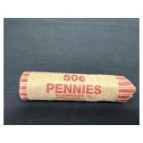 Full roll of wheat Pennieï¿½s  1926 - 1958