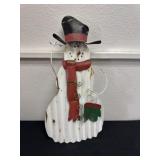 20ï¿½ metal snow man
