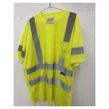 M Safe Size XL Neon Yellow Shirt
