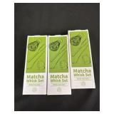 Three new Matcha whisk sets
