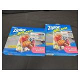 2 boxes of 4xl zip lock bags