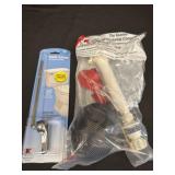New toilet tank repair kit with tank lever