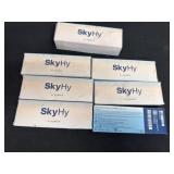 Sky hy by Hubble contact lens