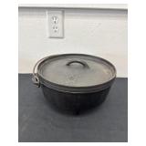 10ï¿½ camp chef Dutch oven cast iron