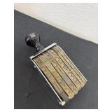 extra-large vintage industrial multi-band roller