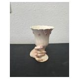 5.5ï¿½ vintage Napcoware Lady Hand Holding Goblet