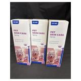 Three new pet skin care sprays