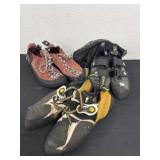 Rock climbing shoes