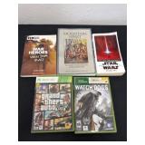 Xbox 360 games with Star Wars book Mountain