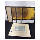 Three 11 x 14 frames with Thomas Kincaid